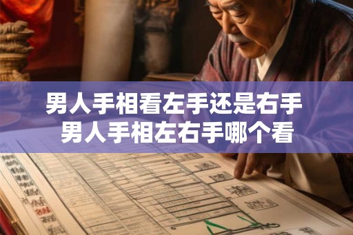 男人手相看左手还是右手 男人手相左右手哪个看 男人手相看左手还是右手 男人手相左右手哪个看