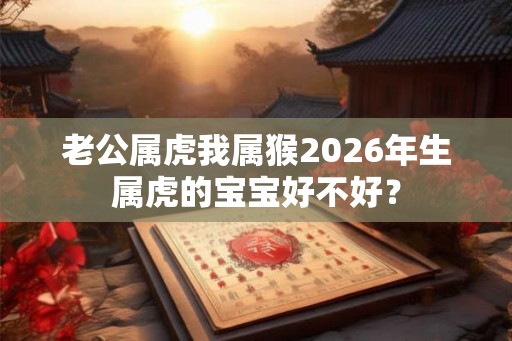 老公属虎我属猴2026年生属虎的宝宝好不好？