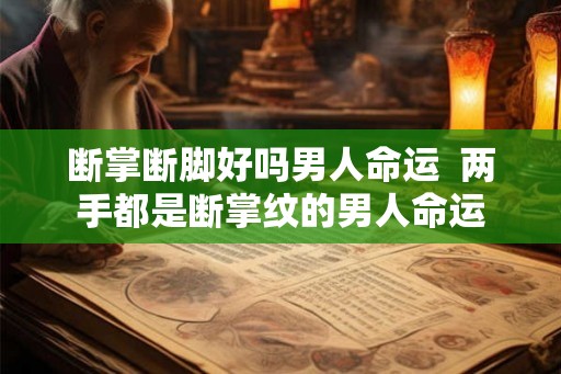 断掌断脚好吗男人命运 两手都是断掌纹的男人命运 断掌断脚好吗男人命运 两手都是断掌纹的男人命运