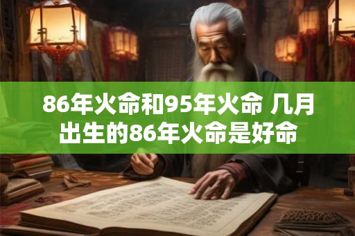 86年火命和95年火命 几月出生的86年火命是好命