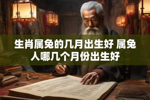 生肖属兔的几月出生好 属兔人哪几个月份出生好