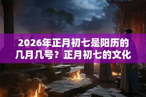 2026年正月初七是阳历的几月几号？正月初七的文化你知道吗？