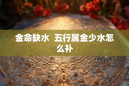 金命缺水  五行属金少水怎么补