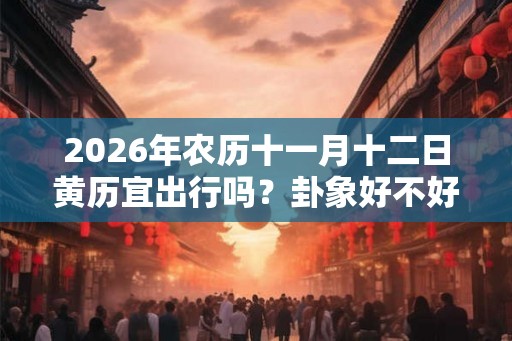 2026年农历十一月十二日黄历宜出行吗?卦象好不好? 2026年农历十一月十二日黄历宜出行吗?卦象好不好?