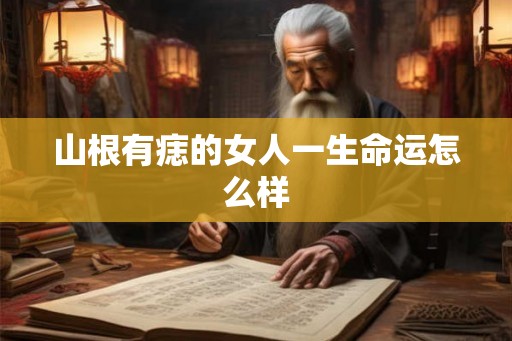 山根有痣的女人一生命运怎么样