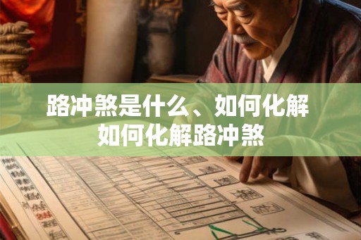路冲煞是什么、如何化解 如何化解路冲煞