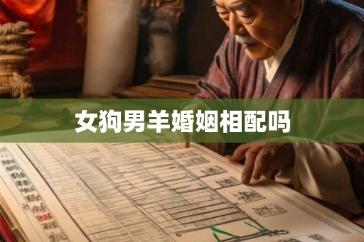 女狗男羊婚姻相配吗 女狗男羊婚姻相配吗