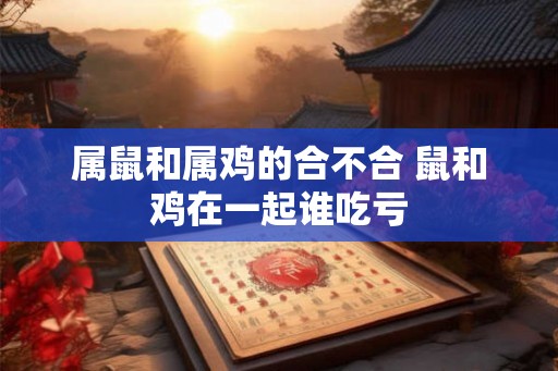 属鼠和属鸡的合不合 鼠和鸡在一起谁吃亏 属鼠和属鸡的合不合 鼠和鸡在一起谁吃亏