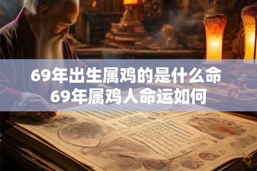 69年出生属鸡的是什么命 69年属鸡人命运如何