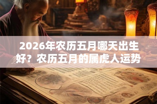 2026年农历五月哪天出生好?农历五月的属虎人运势好吗? 2026年农历五月哪天出生好?农历五月的属虎人运势好吗?