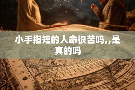 小手指短的人命很苦吗,,是真的吗 小手指短的人命很苦吗,,是真的吗