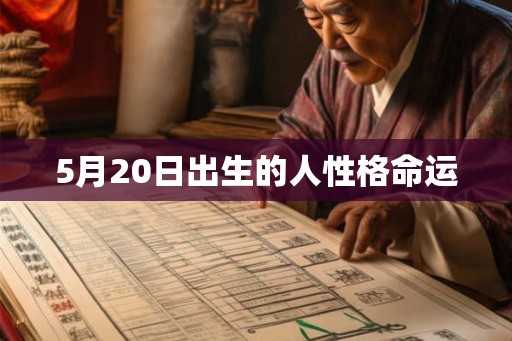 5月20日出生的人性格命运
