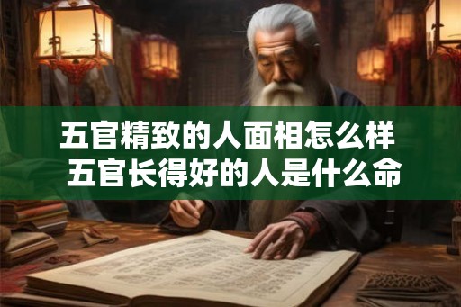 五官精致的人面相怎么样  五官长得好的人是什么命