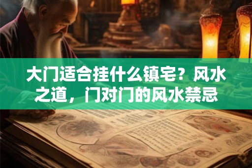 大门适合挂什么镇宅？风水之道，门对门的风水禁忌