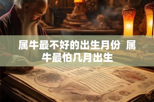 属牛最不好的出生月份  属牛最怕几月出生