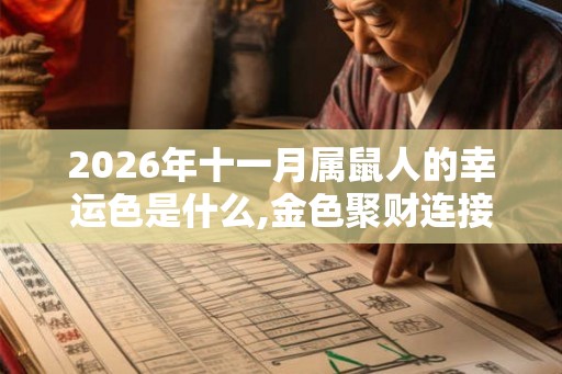 2026年十一月属鼠人的幸运色是什么,金色聚财连接好运