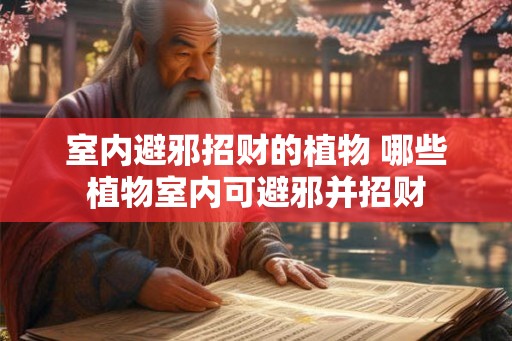 室内避邪招财的植物 哪些植物室内可避邪并招财 室内避邪招财的植物 哪些植物室内可避邪并招财