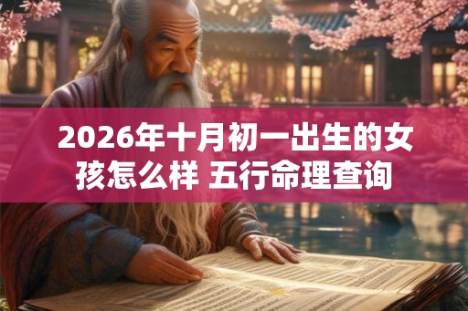 2026年十月初一出生的女孩怎么样 五行命理查询 2026年十月初一出生的女孩怎么样 五行命理查询