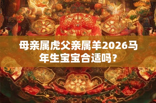 母亲属虎父亲属羊2026马年生宝宝合适吗? 母亲属虎父亲属羊2026马年生宝宝合适吗?