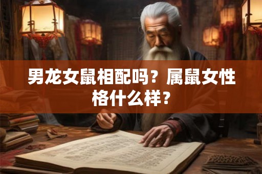 男龙女鼠相配吗？属鼠女性格什么样？