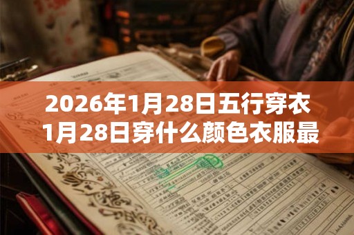 2026年1月28日五行穿衣 1月28日穿什么颜色衣服最旺运 2026年1月28日五行穿衣 1月28日穿什么颜色衣服最旺运