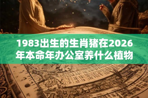 1983出生的生肖猪在2026年本命年办公室养什么植物好？
