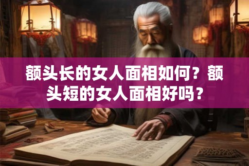 额头长的女人面相如何？额头短的女人面相好吗？