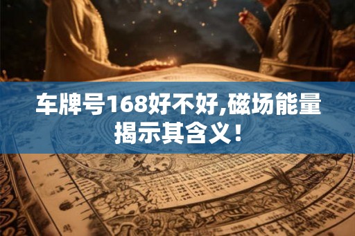 车牌号168好不好,磁场能量揭示其含义！