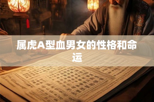 属虎A型血男女的性格和命运
