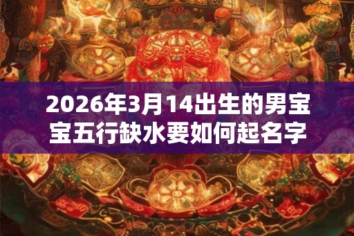 2026年3月14出生的男宝宝五行缺水要如何起名字