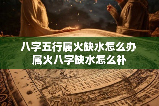 八字五行属火缺水怎么办 属火八字缺水怎么补