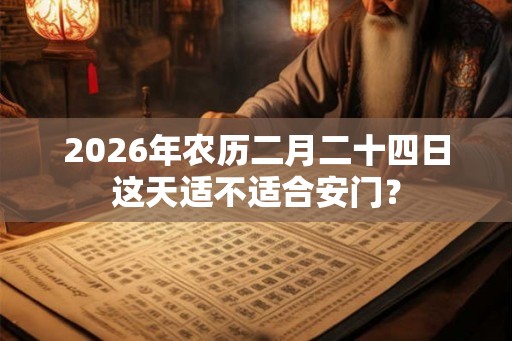 2026年农历二月二十四日这天适不适合安门? 2026年农历二月二十四日这天适不适合安门?