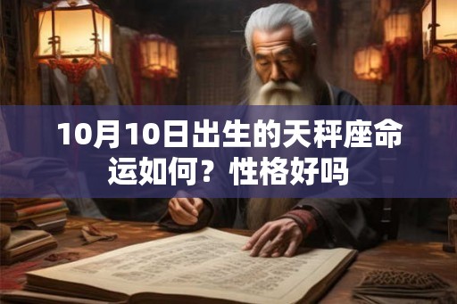 10月10日出生的天秤座命运如何？性格好吗