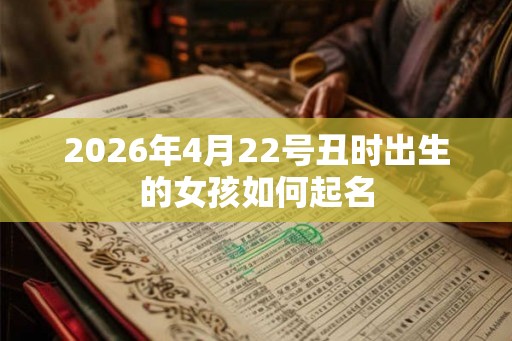 2026年4月22号丑时出生的女孩如何起名