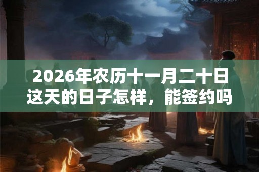 2026年农历十一月二十日这天的日子怎样,能签约吗? 2026年农历十一月二十日这天的日子怎样,能签约吗?
