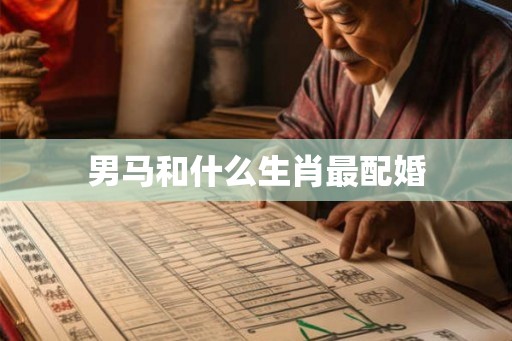男马和什么生肖最配婚