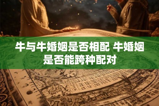 牛与牛婚姻是否相配 牛婚姻是否能跨种配对