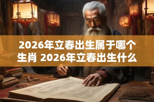 2026年立春出生属于哪个生肖 2026年立春出生什么命