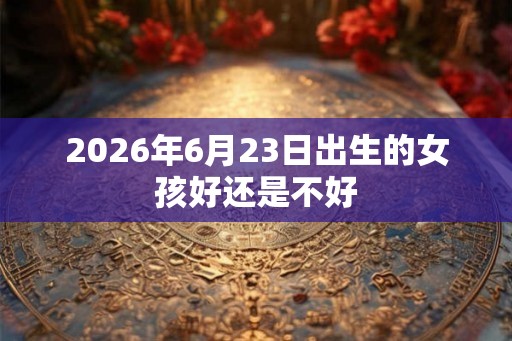 2026年6月23日出生的女孩好还是不好 2026年6月23日出生的女孩好还是不好