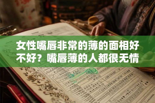 女性嘴唇非常的薄的面相好不好？嘴唇薄的人都很无情吗？