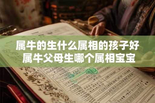 属牛的生什么属相的孩子好 属牛父母生哪个属相宝宝最好