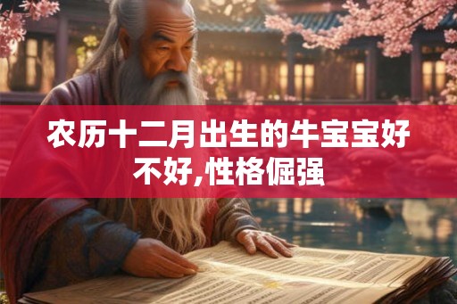 农历十二月出生的牛宝宝好不好,性格倔强 农历十二月出生的牛宝宝好不好,性格倔强