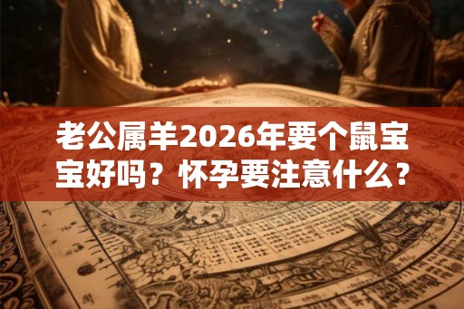 老公属羊2026年要个鼠宝宝好吗？怀孕要注意什么？