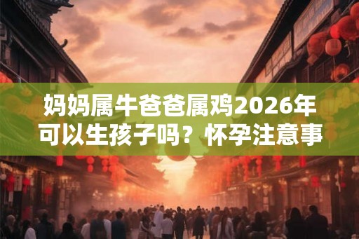 妈妈属牛爸爸属鸡2026年可以生孩子吗?怀孕注意事项? 妈妈属牛爸爸属鸡2026年可以生孩子吗?怀孕注意事项?