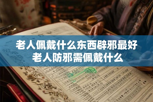 老人佩戴什么东西辟邪最好 老人防邪需佩戴什么
