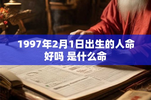 1997年2月1日出生的人命好吗 是什么命