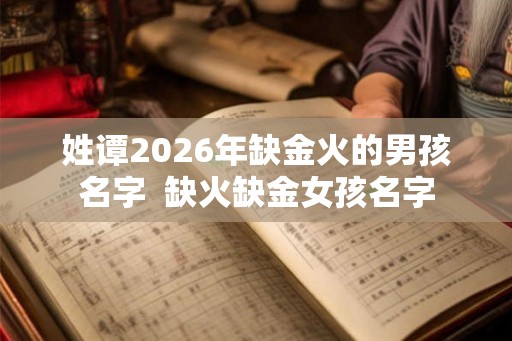 姓谭2026年缺金火的男孩名字  缺火缺金女孩名字