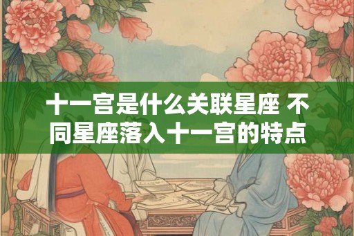 十一宫是什么关联星座 不同星座落入十一宫的特点