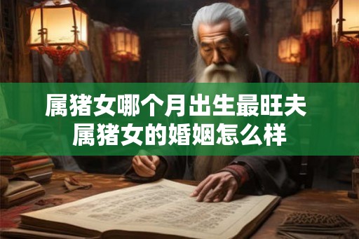属猪女哪个月出生最旺夫 属猪女的婚姻怎么样