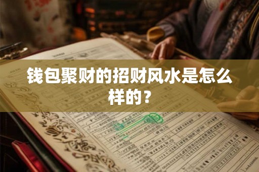 钱包聚财的招财风水是怎么样的? 钱包聚财的招财风水是怎么样的?